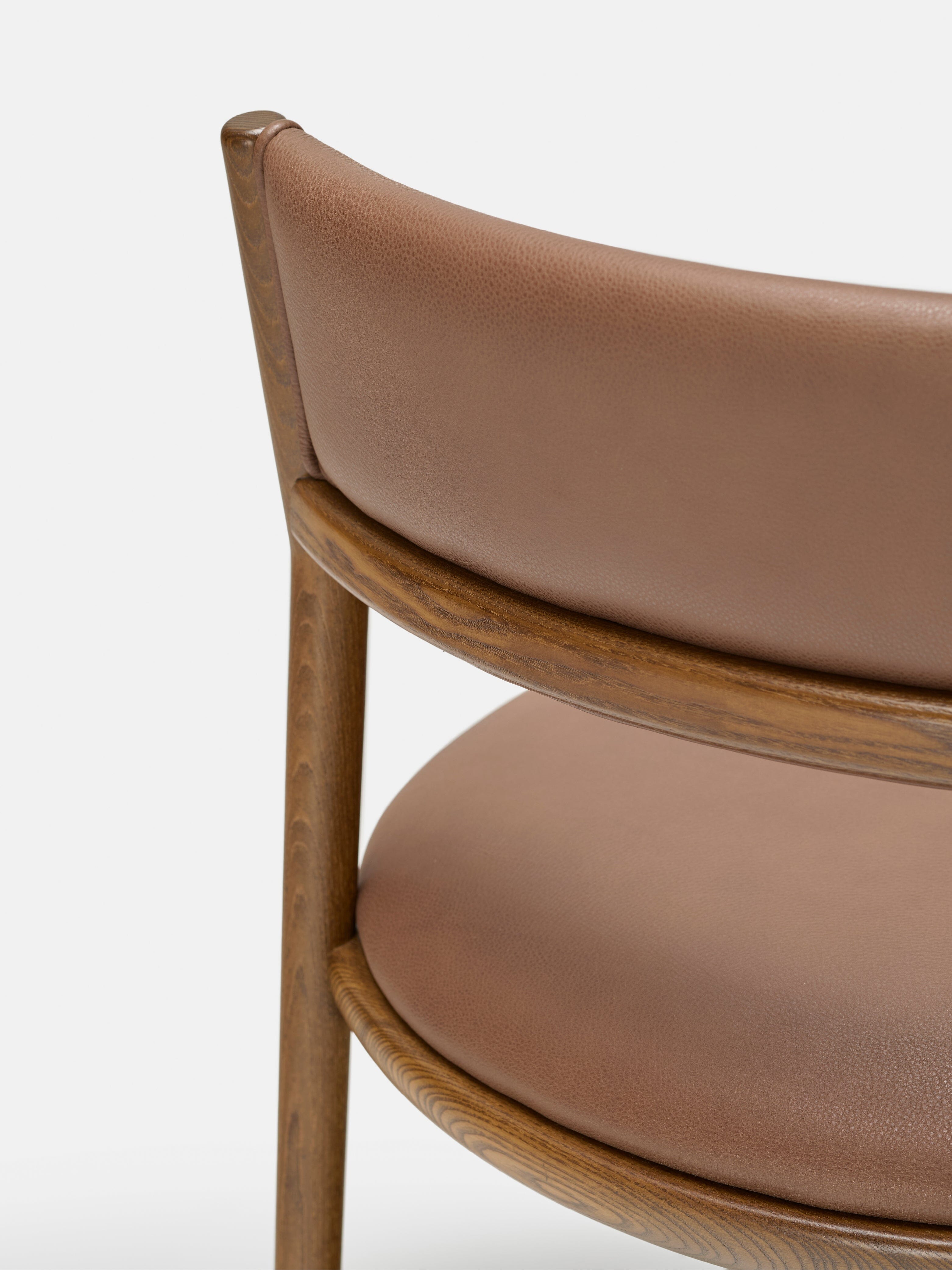 Portland Side Chair - Modern Wooden Dining Chair for Kitchen, Living Room & Office - Comfortable & Stylish Home Furniture for Small Spaces