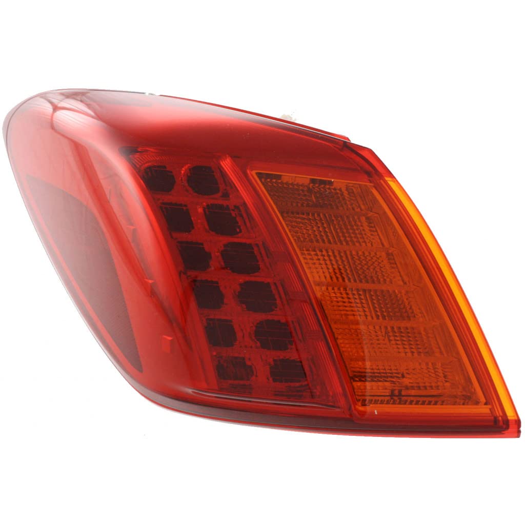 KarParts360 Replacement Tail Light Assembly for 2009-2010 Nissan Murano - Driver Side with Bulbs (Fits Part #NI2800184) | Durable LED Brake Lights for Enhanced Night Visibility & Safety