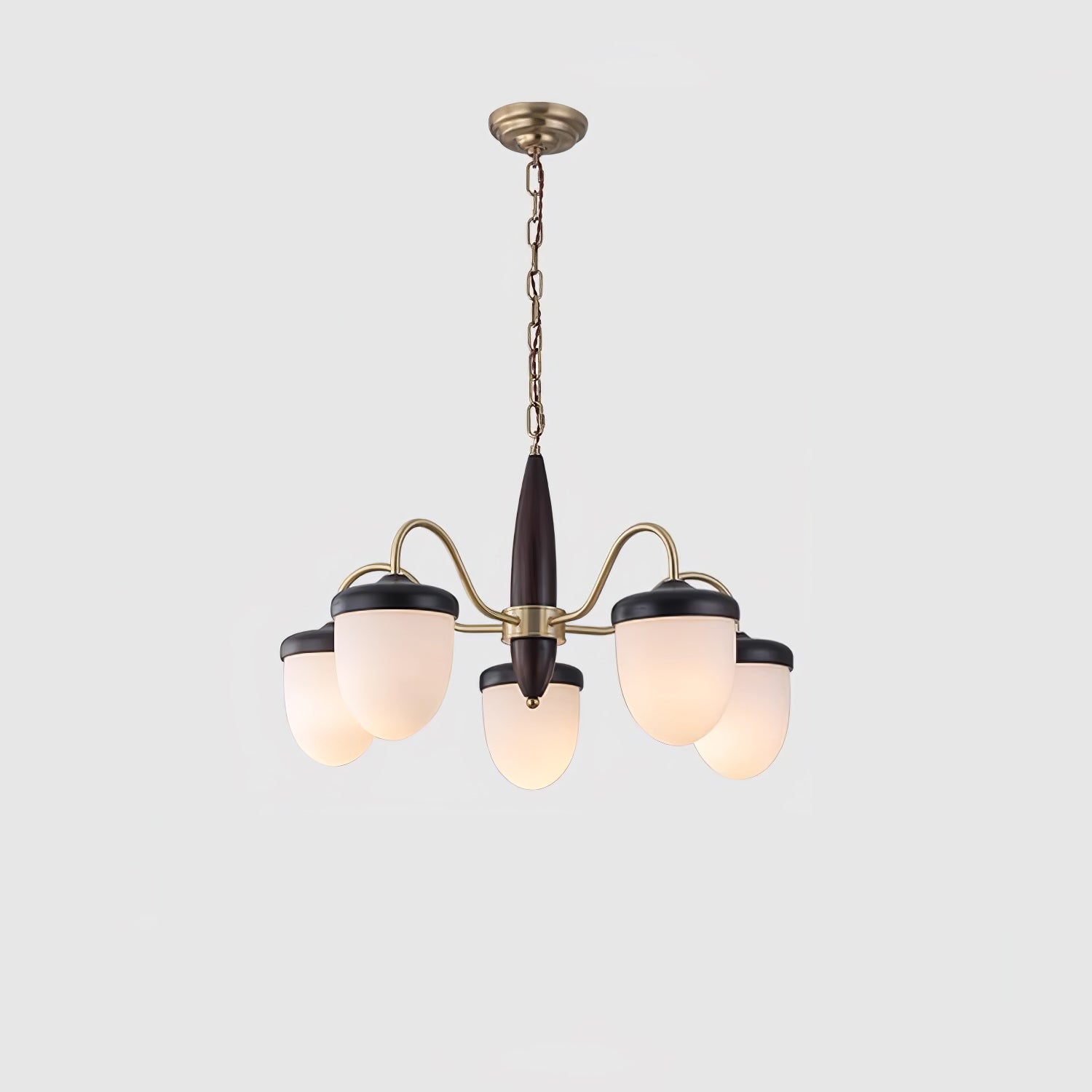 Rustic Hazelnut Branch Chandelier - Handmade Wooden Ceiling Light Fixture for Farmhouse, Cabin & Boho Decor | Perfect for Dining Room, Bedroom or Outdoor Patio Lighting