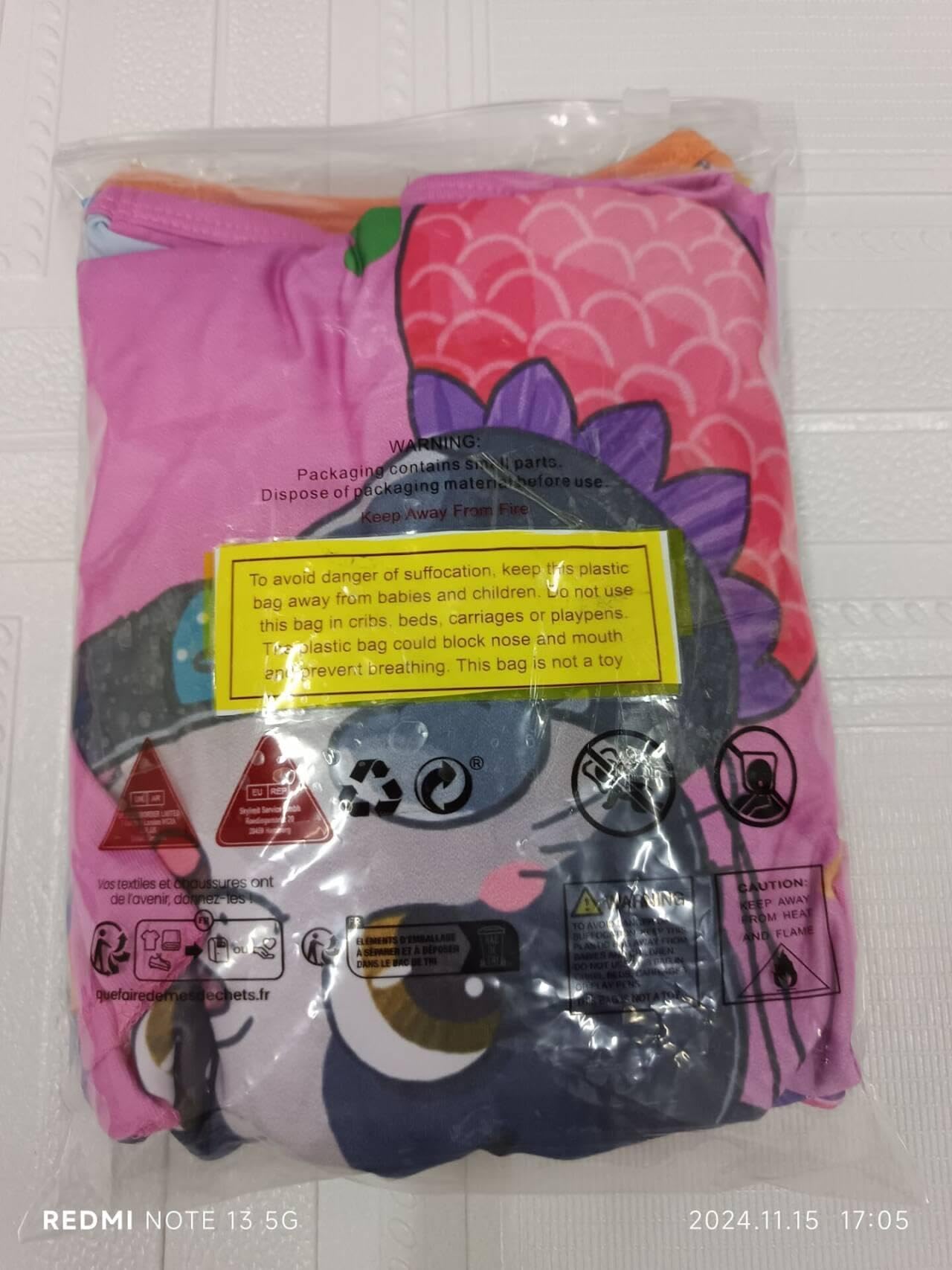 SOIBEEN Girls Nightgowns 2-Pack - 3D Printed Cotton Sleepwear for Girls 2-9 Years | Soft & Comfortable Pajama Set for Bedtime, Sleepovers & Loungewear