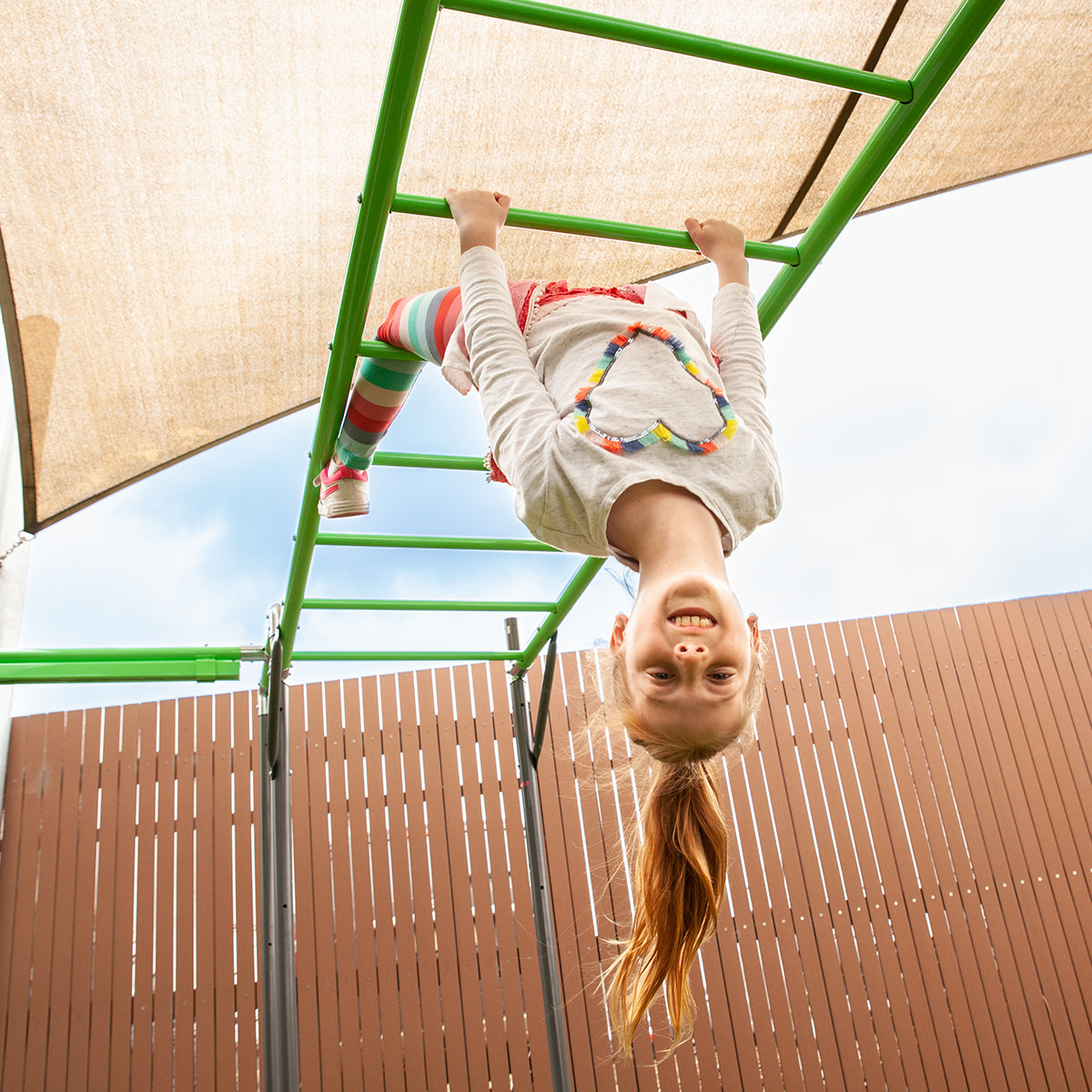 Kids Jungle Gym Monkey Bars - Durable Outdoor Play Equipment for Backyard & Playground Fun