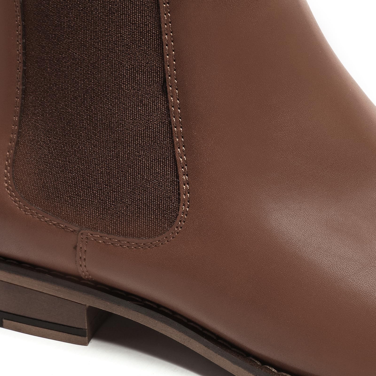 **Men's Classic Elastic Chelsea Boots - Stylish Dress Ankle Boots for Casual & Formal Wear - Perfect for Office, Parties & Everyday Outfits**