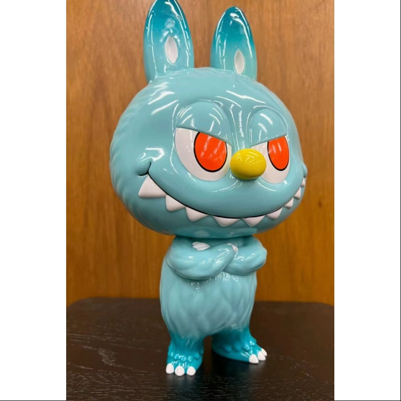 Labubu The Monsters Cowawa Blue Kasing Lung - Limited Edition Collectible Figure for Anime & Pop Culture Fans | Perfect for Display, Gifts & Home Decor