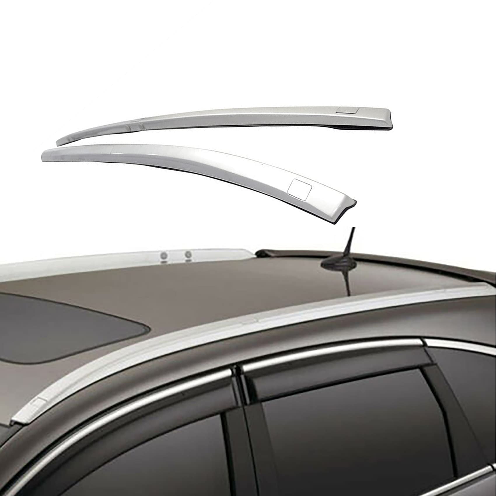 YUEYINGMA Silver Roof Rack Cross Bars for Honda CR-V 2012-2016 - Heavy Duty Roof Rails Cargo Carrier for SUV - Perfect for Road Trips, Camping Gear & Outdoor Adventures