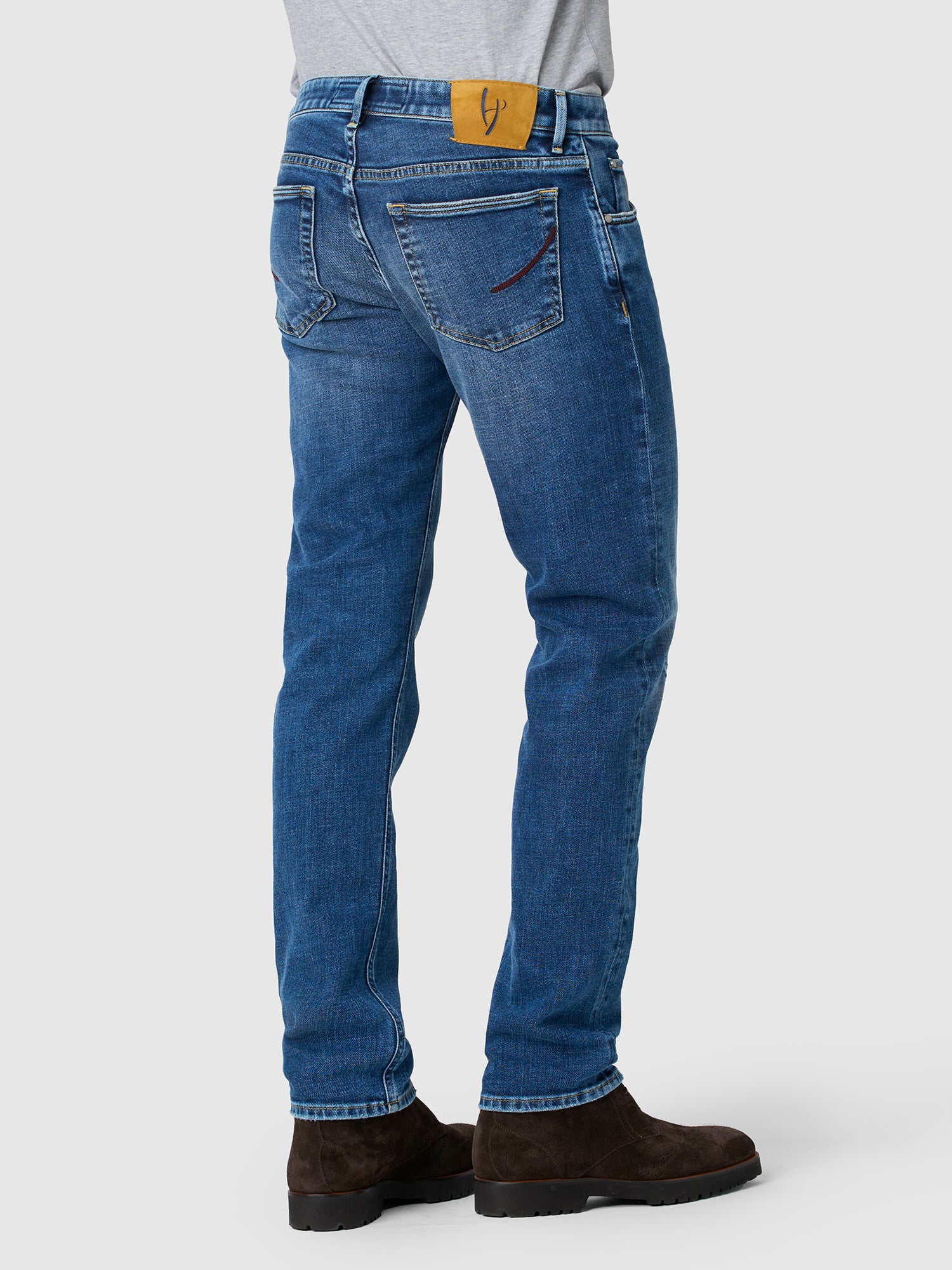 Orvieto Distressed Stretch Jeans for Women - High Waist Skinny Denim Pants with Comfortable Cotton Blend - Perfect for Casual Wear, Office, and Date Nights