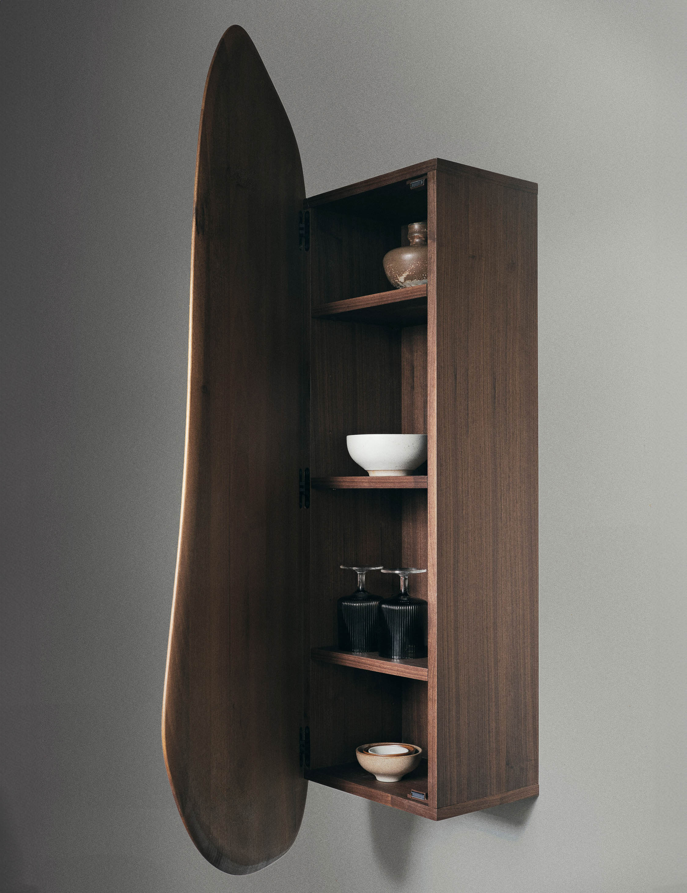 Ferm Living Feve Wall Cabinet - Modern Storage Solution for Kitchen, Bathroom & Living Room | Space-Saving Home Organization
