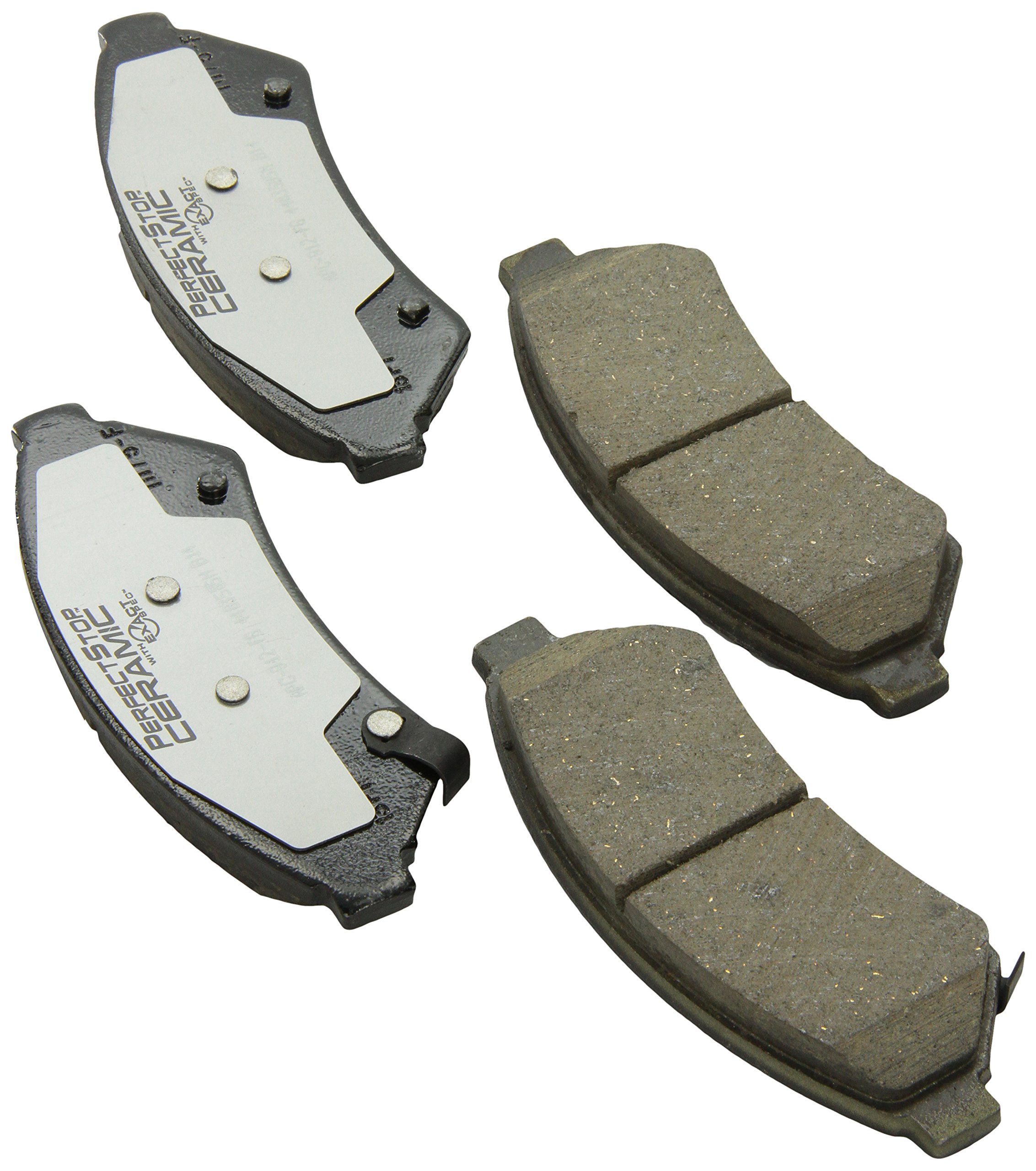 Perfect Stop PC1075 Disc Brake Pad Set - High Performance Brake Pads for Cars, Trucks & SUVs - Ideal for Daily Commuting, Highway Driving & Off-Road Adventures