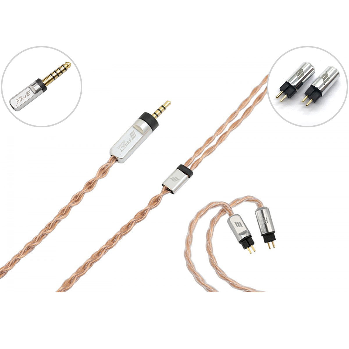 Effect Audio Maestro Premium In-Ear Headphone Cable (Open Box) - High-Quality Audio Upgrade for Musicians & Audiophiles - Perfect for Studio Recording & Live Performances