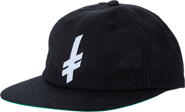 Deathwish Gang Logo Wool Skateboard Beanie Hat - Adjustable Black Winter Skating Cap for Street Style & Snowboarding