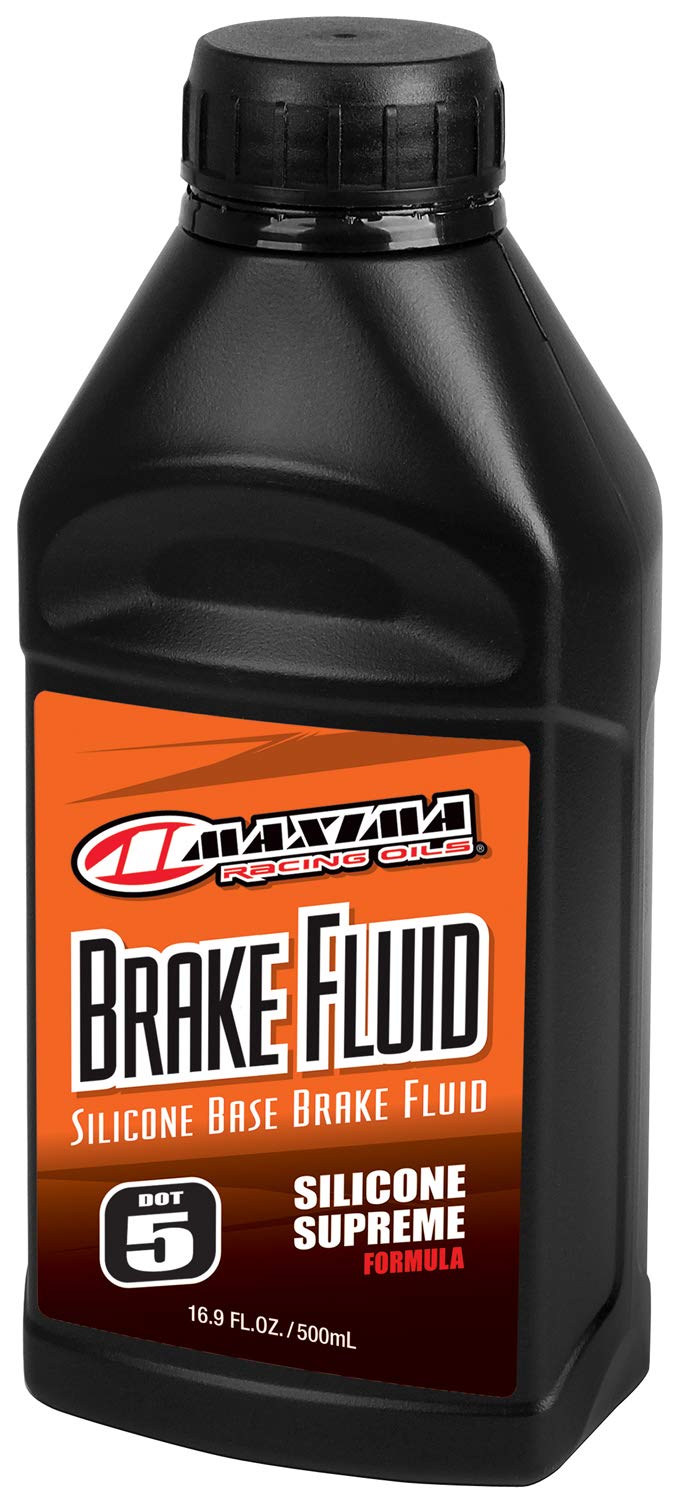 Maxima Racing Oils 80-81916-3PK DOT 5 Silicone Brake Fluid - 16.9 oz Bottle (3-Pack) - High Performance Brake Fluid for Racing, Motorcycles, and Classic Cars