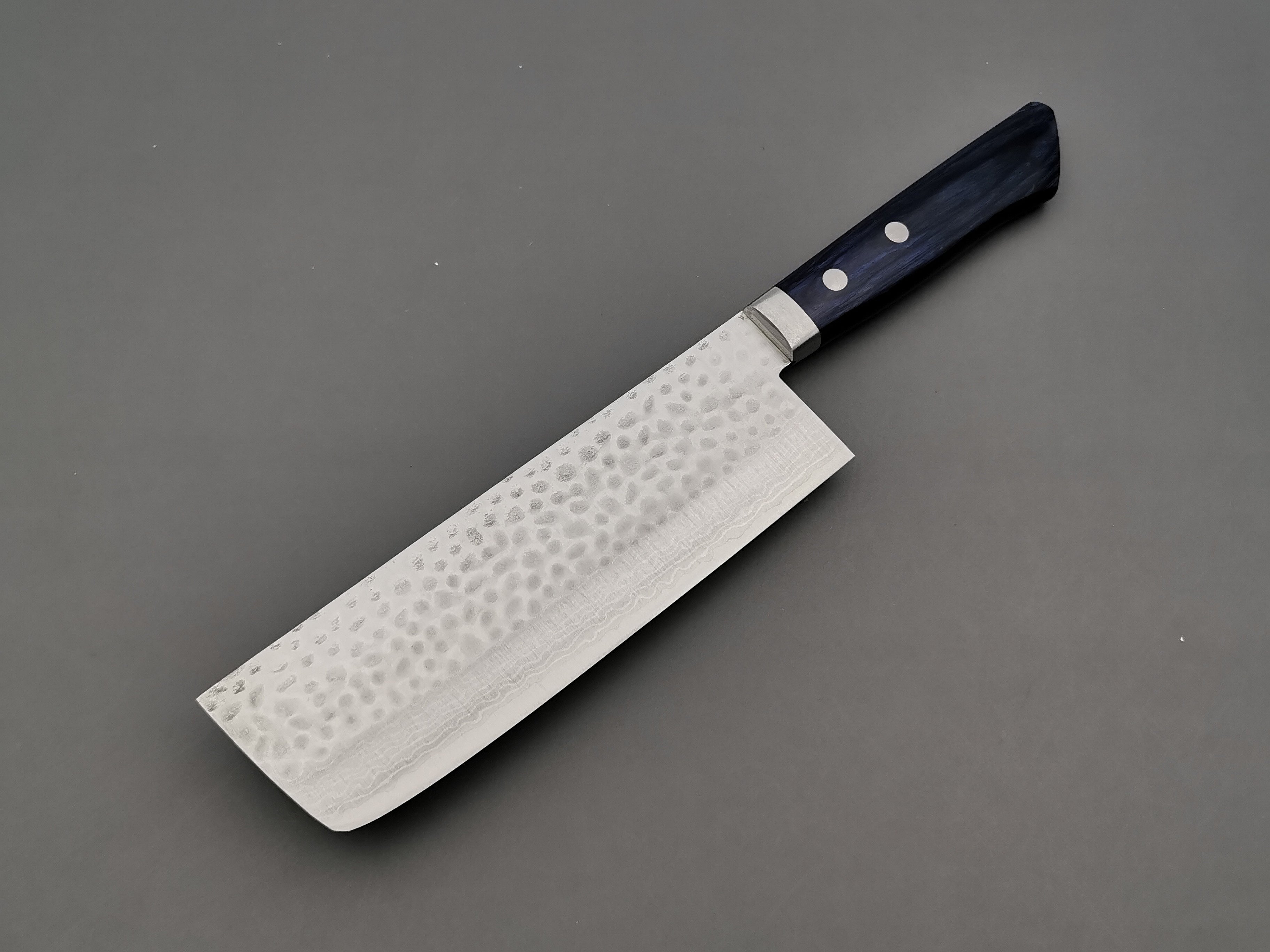 Masutani Hamono V10 Nakiri Knife - High Carbon Steel Japanese Vegetable Knife for Professional Chefs & Home Cooking - Perfect for Slicing, Dicing & Chopping Vegetables