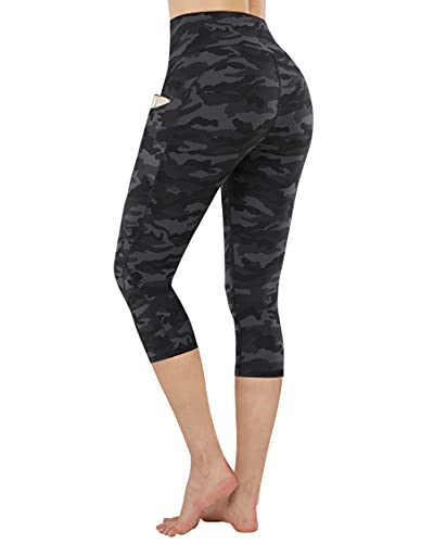 Capris Black&grey Camo