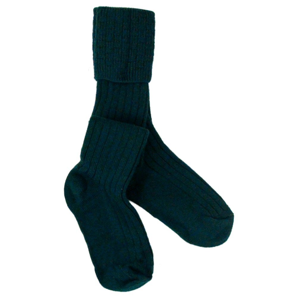 Men's Gleann Righ Plain Merino Wool Kilt Socks - Premium Scottish Highland Dress Socks for Traditional Outfits & Formal Occasions