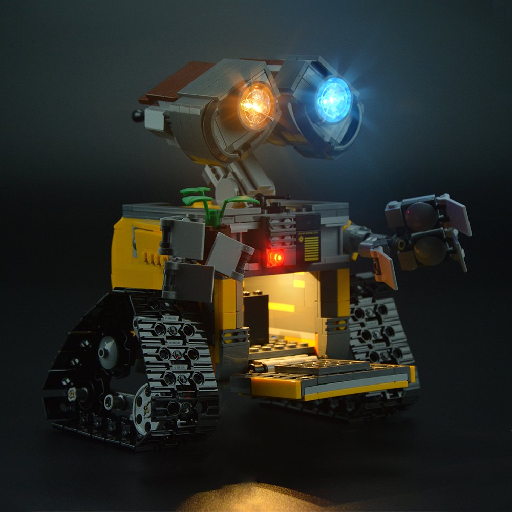 ASTEM LED Light Kit for Lego Ideas Wall-E (21303) - Compatible with Lego Set, DIY Lighting Upgrade for Enhanced Display - Perfect for Home Decor, Gifts, and Lego Enthusiasts