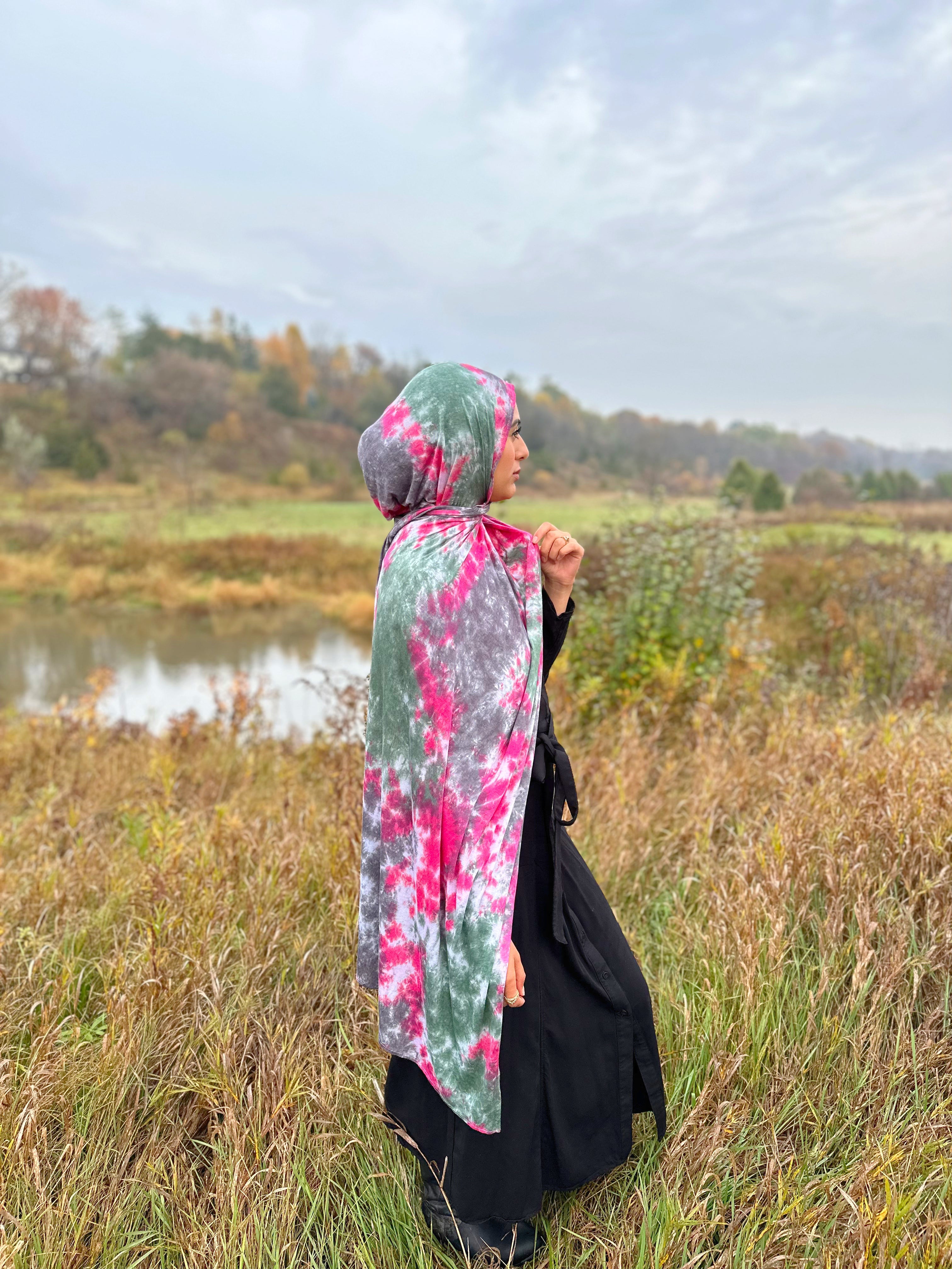 Free Palestine Inspired Hijab - 100% Cotton Modest Scarf for Women - Donation Supports Gaza Humanitarian Aid - Perfect for Prayer, Solidarity & Everyday Wear