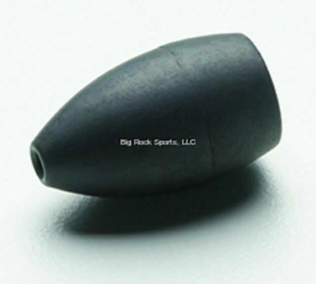 Tungsten Bullet Weights for Flipping - Tactical Black Fishing Sinkers - Perfect for Bass Fishing and Freshwater Angling