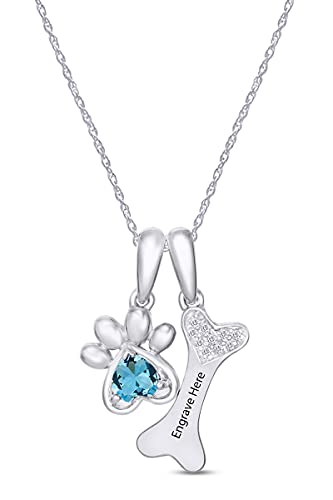 White Gold Over : Simulated Aquamarine