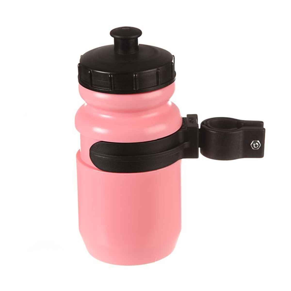 EVO Tieton Youth Water Bottle - 18oz BPA-Free Leak Proof Insulated Stainless Steel Bottle with Straw Lid for Kids & Teens - Perfect for School, Sports & Outdoor Activities (Pink)