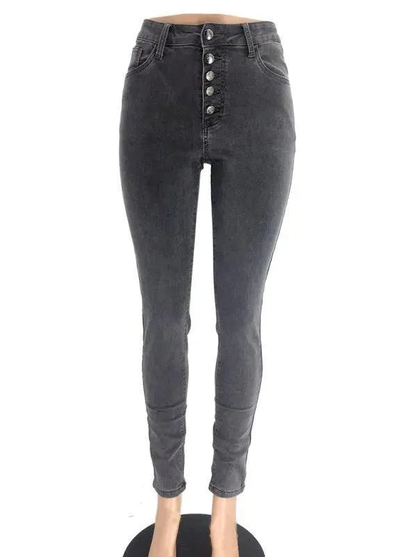 Women's High Waist Skinny Jeans - Slim Fit Stretch Denim Pants for Casual & Work Wear | Perfect for Everyday Outfits, Office, and Date Nights
