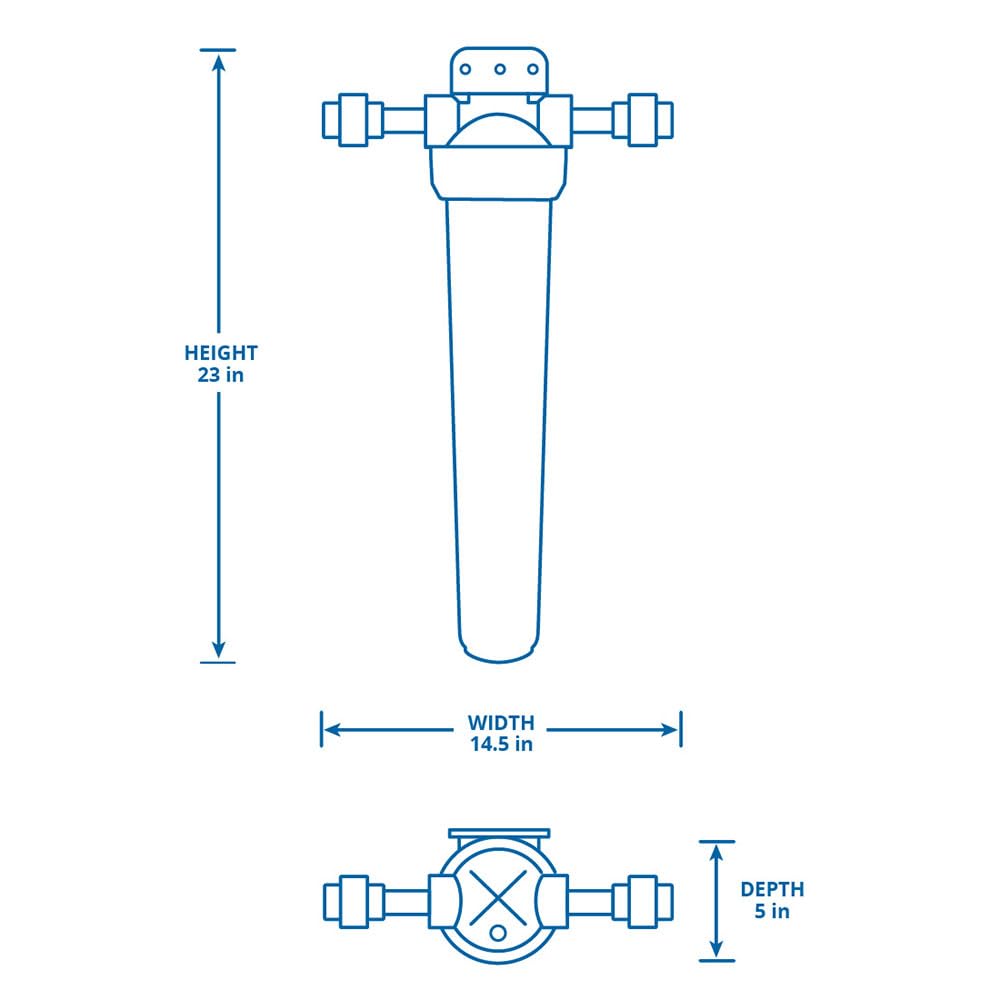 Aquasana EQ-AS20 Salt-Free Water Conditioner for Tankless Water Heaters | Scale Prevention System | Protects Pipes & Appliances | Perfect for Homes with Hard Water Issues