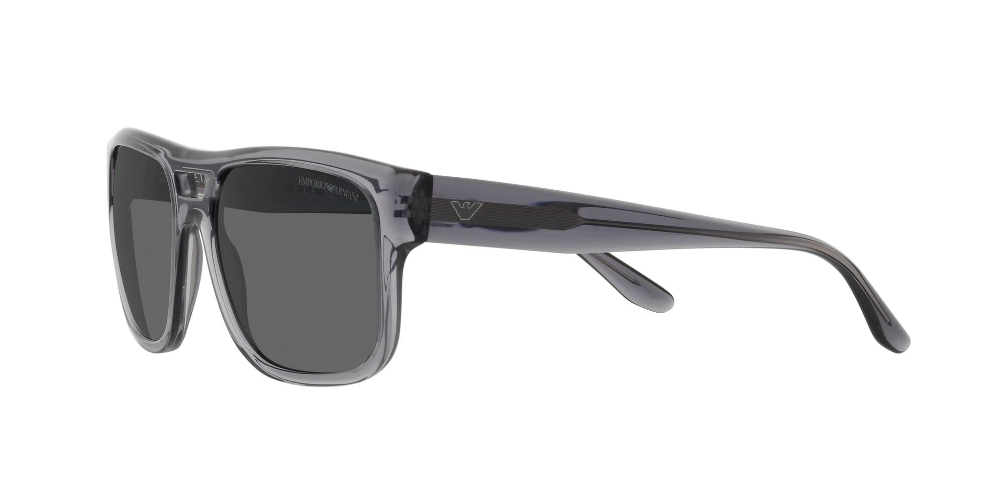 Emporio Armani EA4197 Men's Rectangular Polarized Sunglasses UV Protection - Stylish & Durable for Driving, Beach & Outdoor Activities