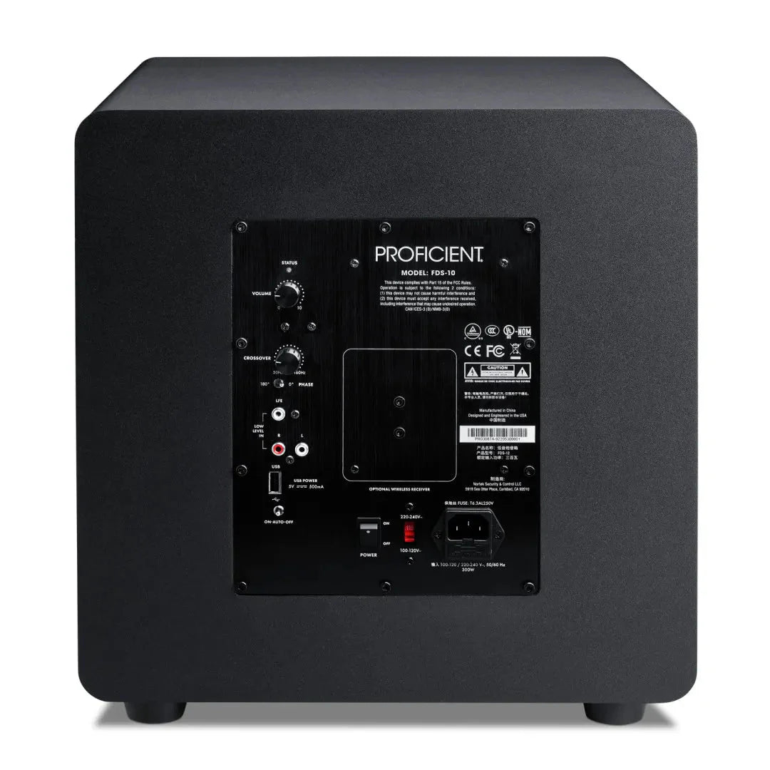 Proficient Protege FDS Triple Subwoofer - High Performance Car Audio System for Deep Bass & Enhanced Sound Quality | Perfect for Car Enthusiasts & Music Lovers
