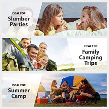 10 Pack Envelope Sleeping Bags for Adults - 4 Season Lightweight Warm & Cold Weather Sleeping Bags - Indoor Outdoor Camping, Backpacking, Hiking, Emergency Survival Gear
