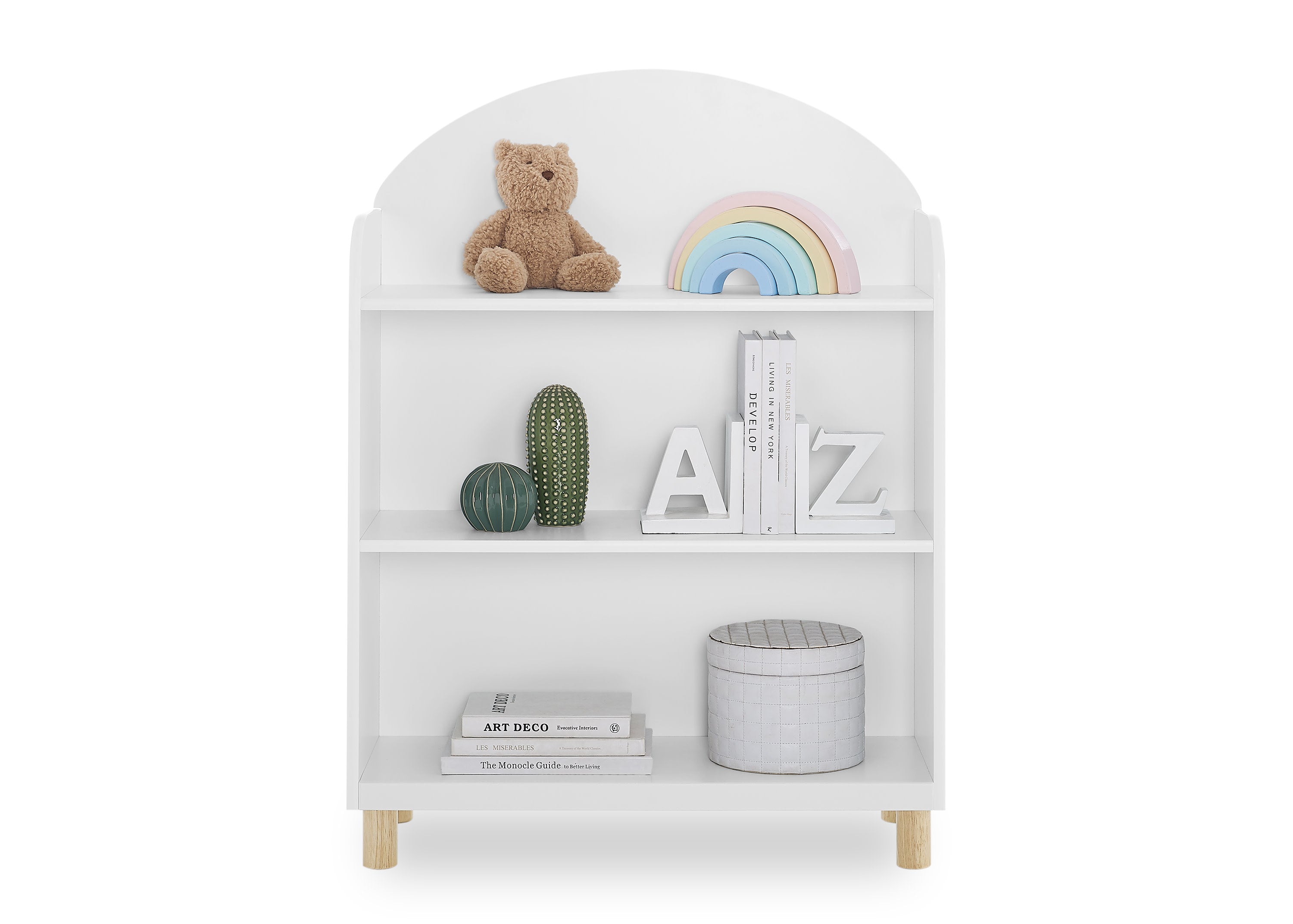 Reese Bookcase - Modern Wooden Bookshelf for Home & Office - Stylish Storage for Books, Decor & Essentials | Perfect for Living Room, Bedroom & Study