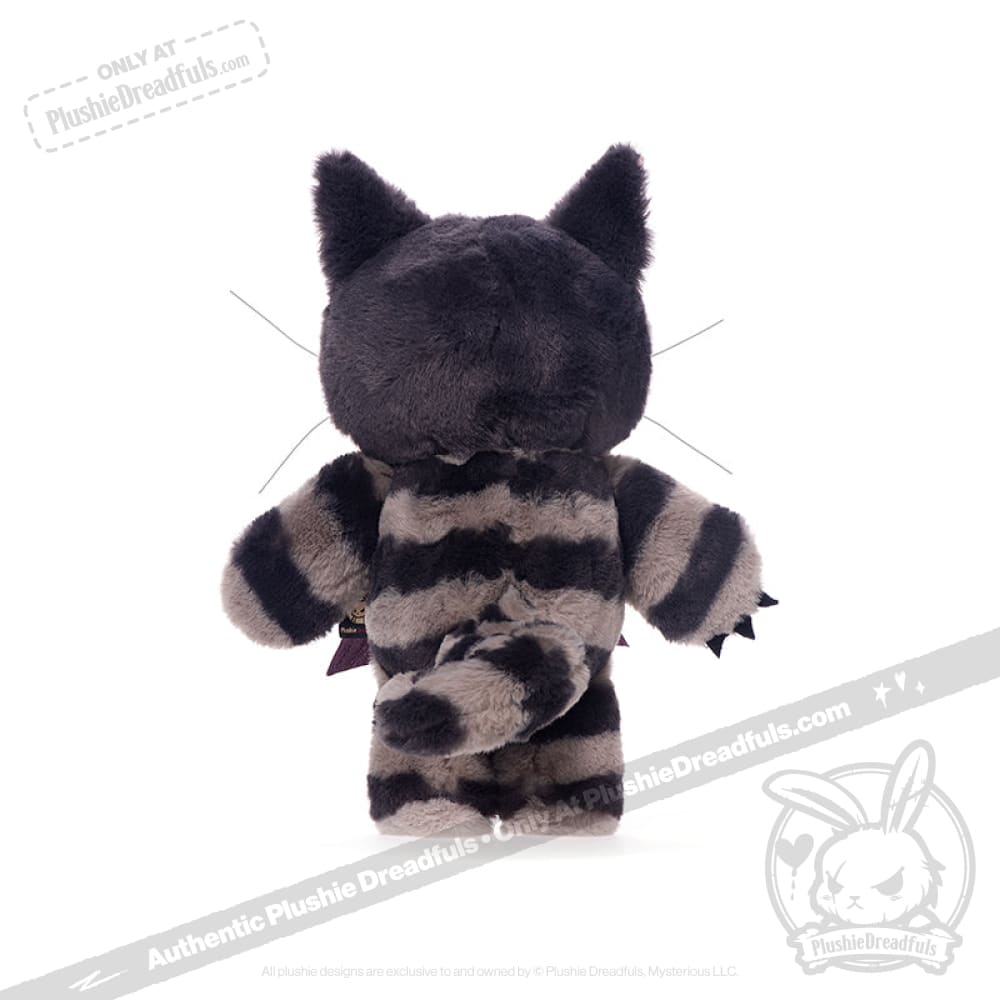 Victorian McGee's Cheshire Cat Plush Toy - Alice in Wonderland Inspired Collectible Gift for Disney Fans, Perfect for Home Decor, Cosplay Props and Birthday Presents