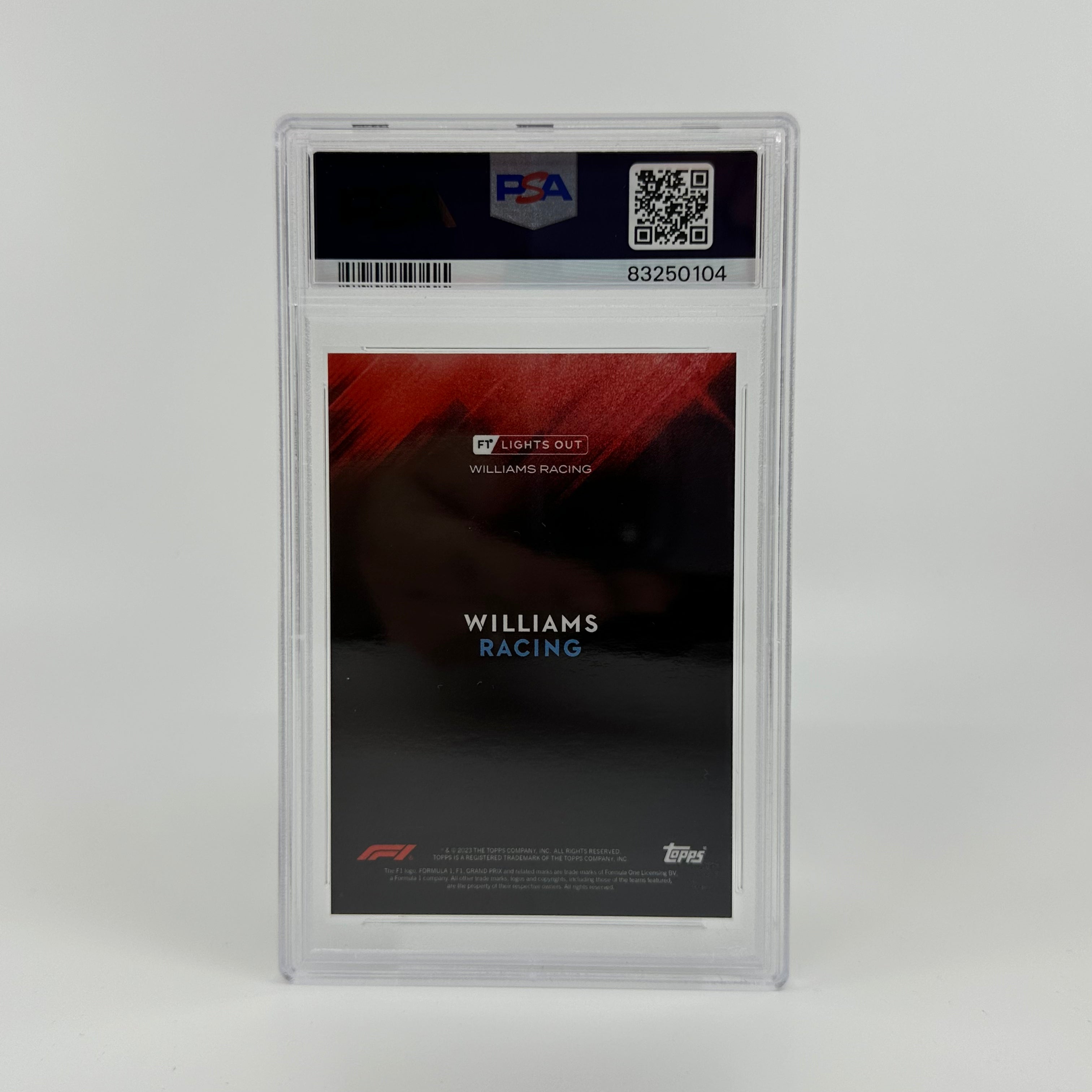 PSA 8 Graded 2003 Alexander Albon Red Racing Card - Perfect for Collectors, Sports Memorabilia Enthusiasts & F1 Fans