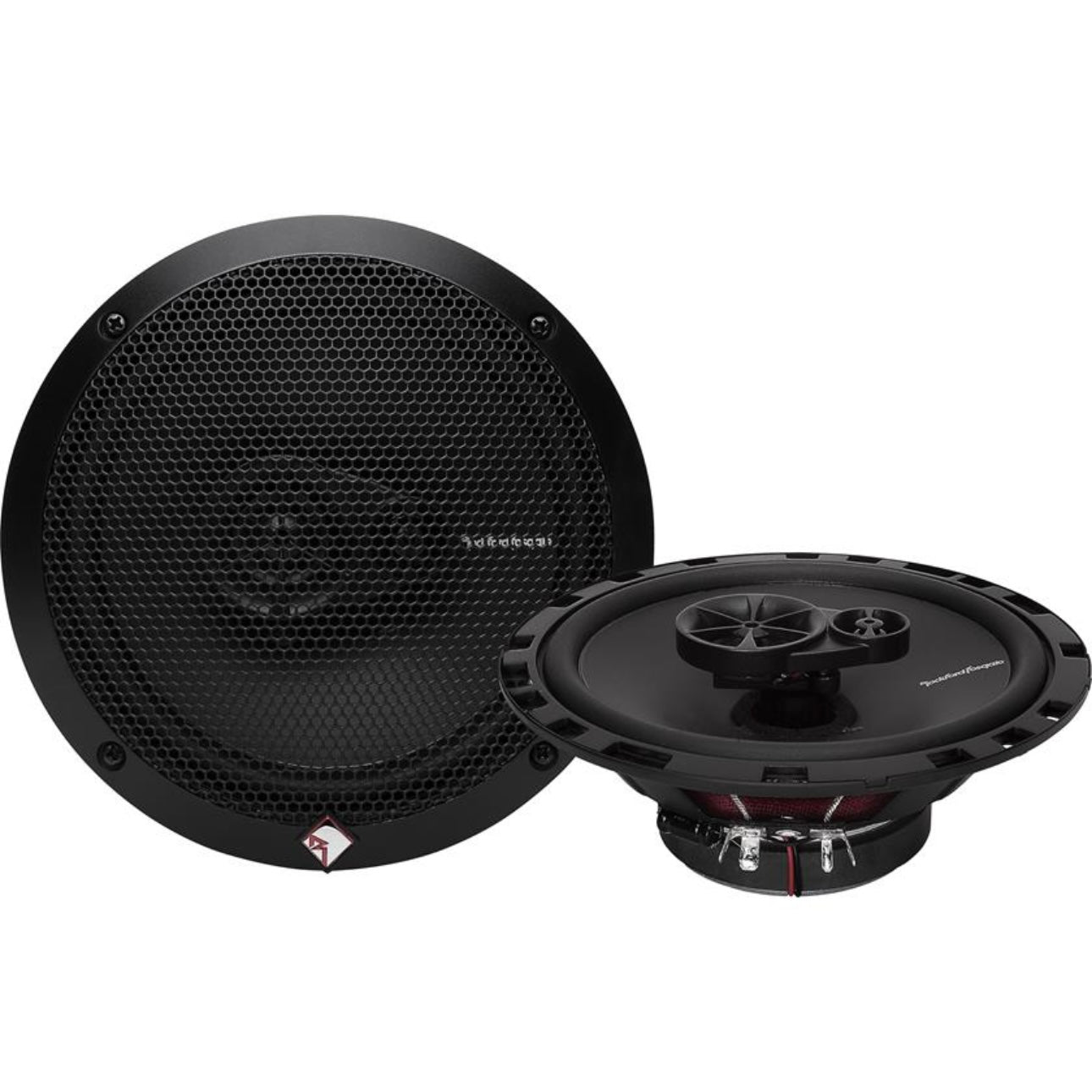 Rockford Fosgate Prime R165X3 3-Way Coaxial Car Speakers - 6.5
