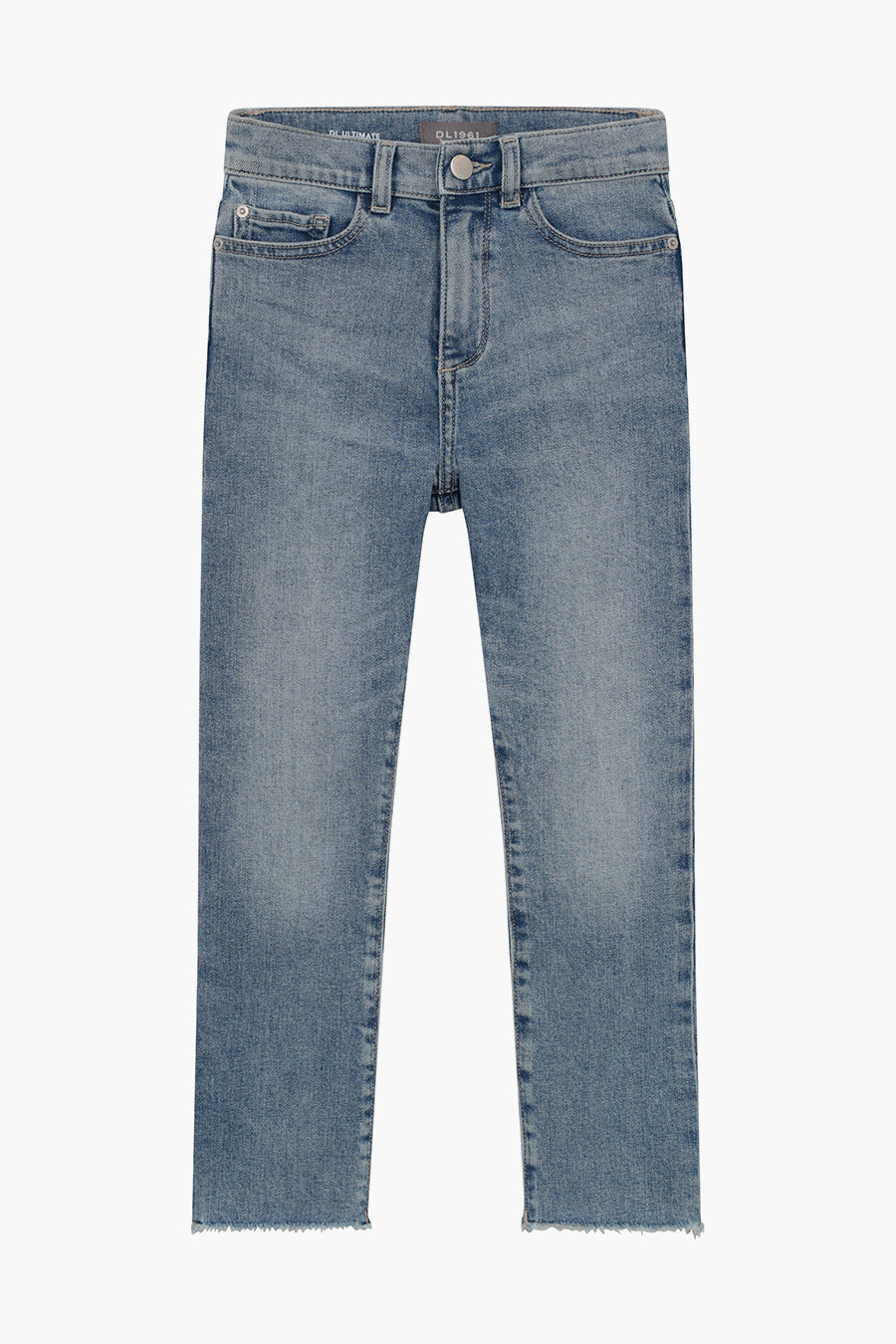 DL1961 Emie High-Rise Skinny Jeans for Girls - Stretch Denim, Comfort Fit, Trendy Fashion for School & Play