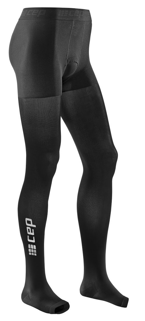 CEP Men’s Recovery+ Pro Compression Tights for Running, Workout & Athletic Performance - Enhance Muscle Support & Recovery for Runners & Athletes