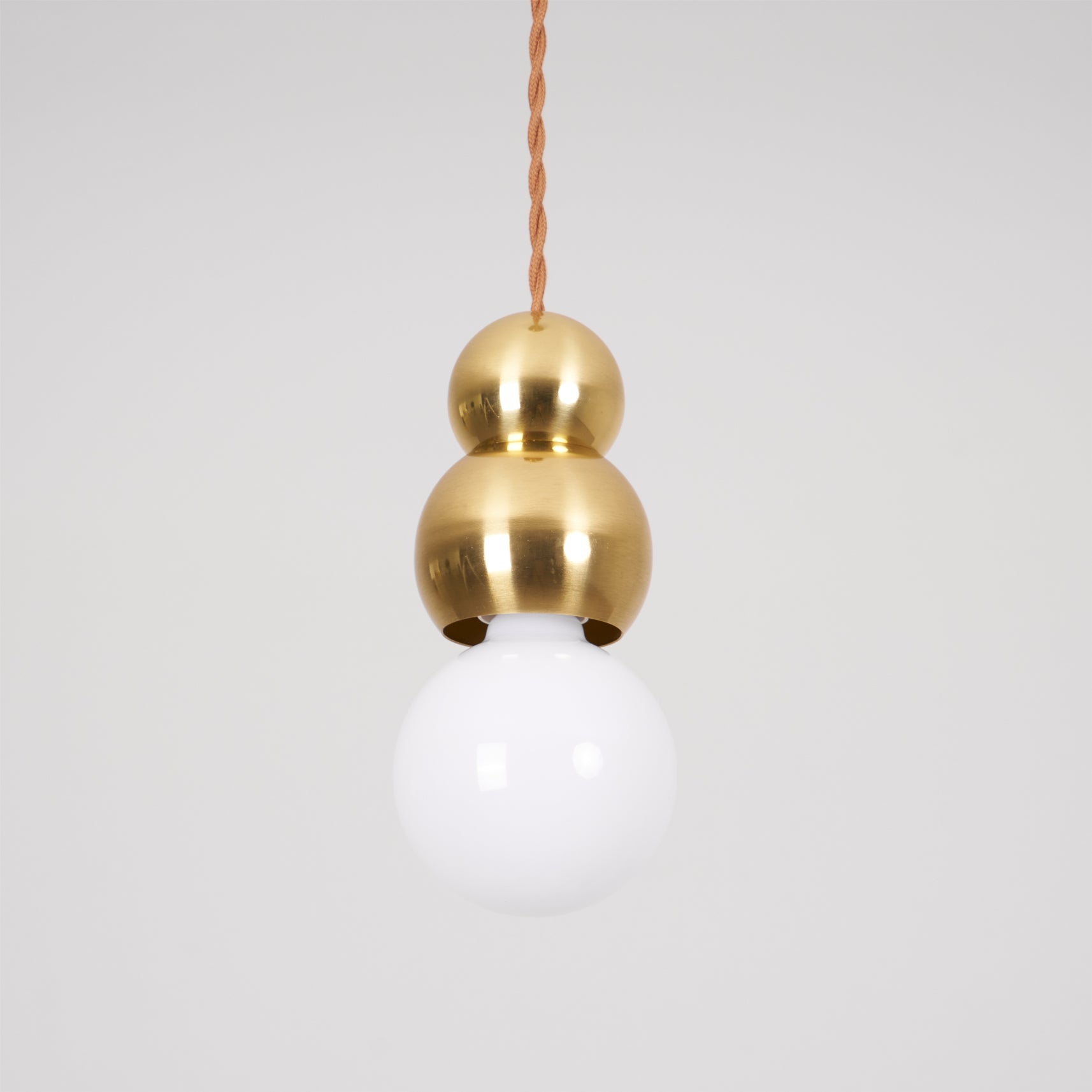 Modern LED Ball Light Pendant Lamp - Dimmable Hanging Light Fixture for Kitchen Island, Dining Room & Bedroom Decor