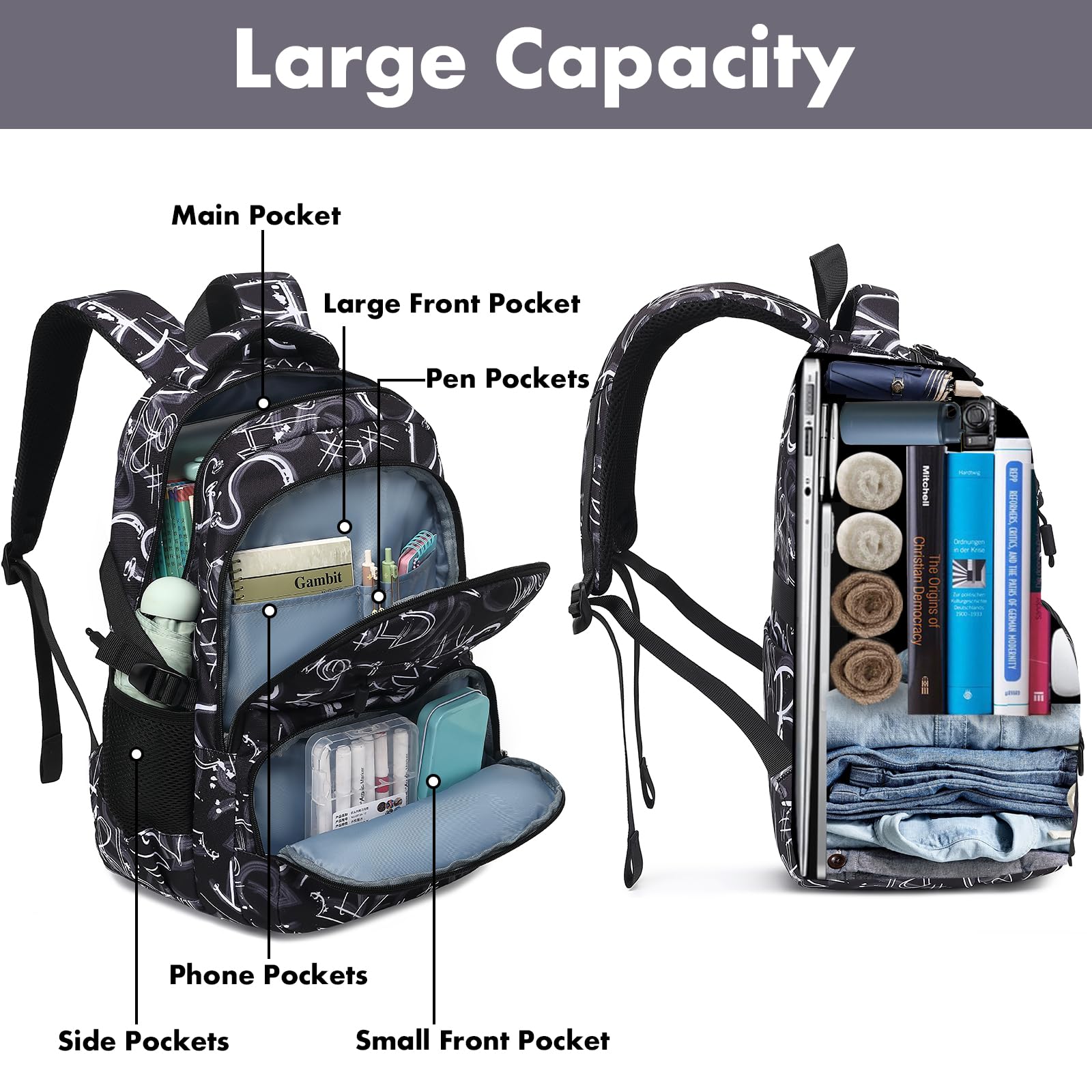 CAMTOP Boys Kids Backpack - Durable Camo Print School Bookbag for Elementary Students, Lightweight Travel Backpack for Daily Use, Outdoor Adventures & School Activities