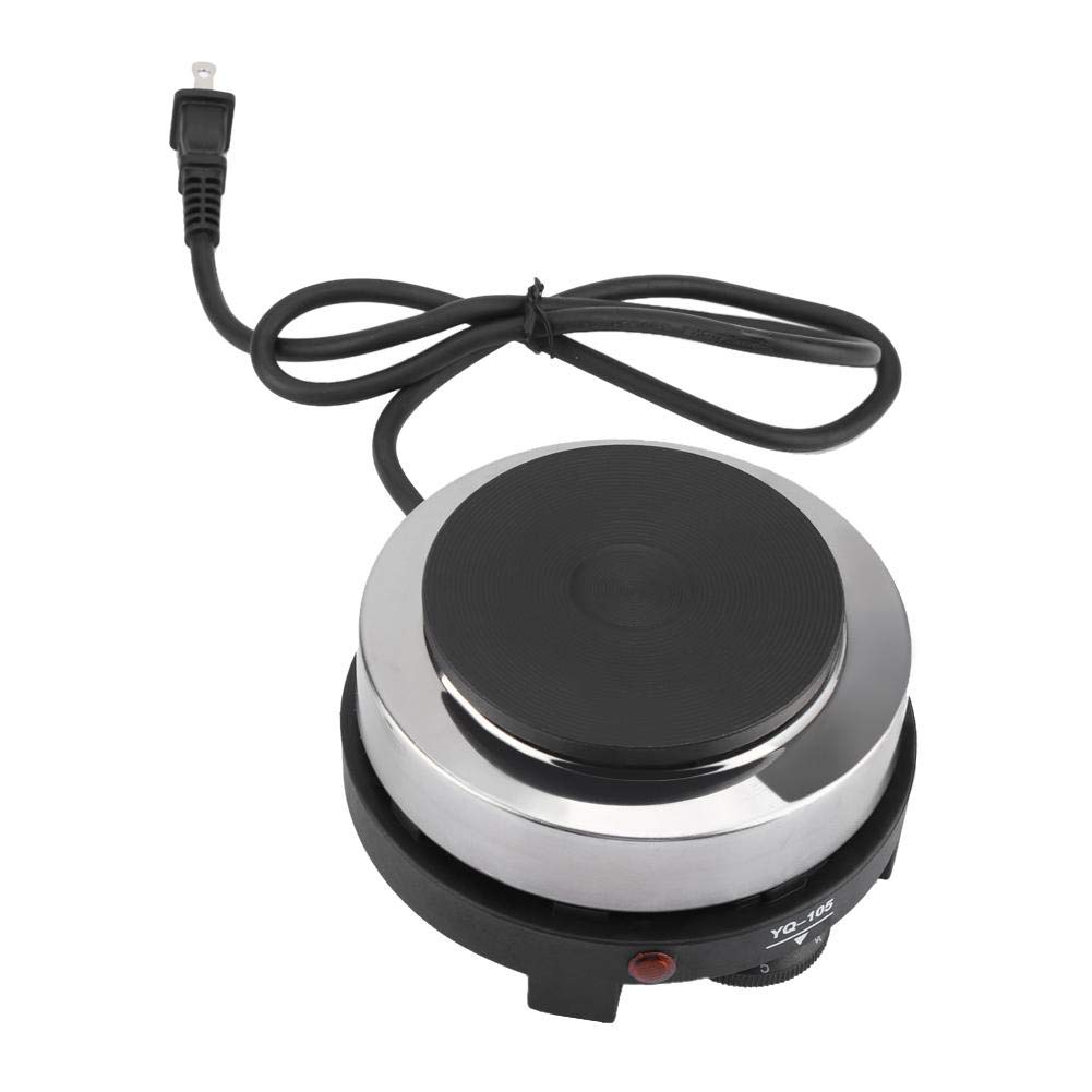 Nikou 500W Portable Electric Stove - Mini Hot Plate Burner Cooktop for Home Kitchen | Compact & Lightweight for Dorms, Camping, RVs & Small Spaces