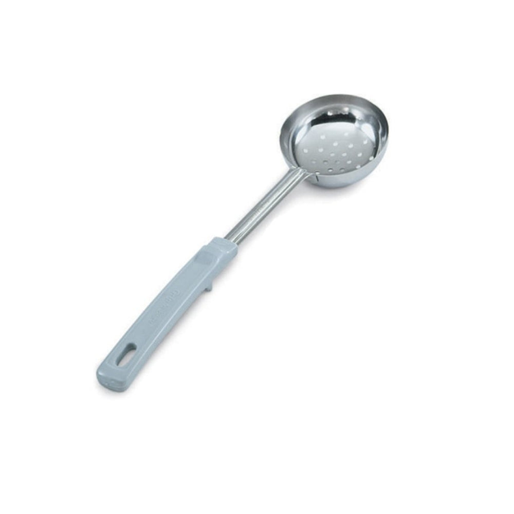 Vollrath 4 Oz Perforated Spoodle with Grey Handle - Perfect for Commercial Kitchens, Restaurants, and Food Service Use