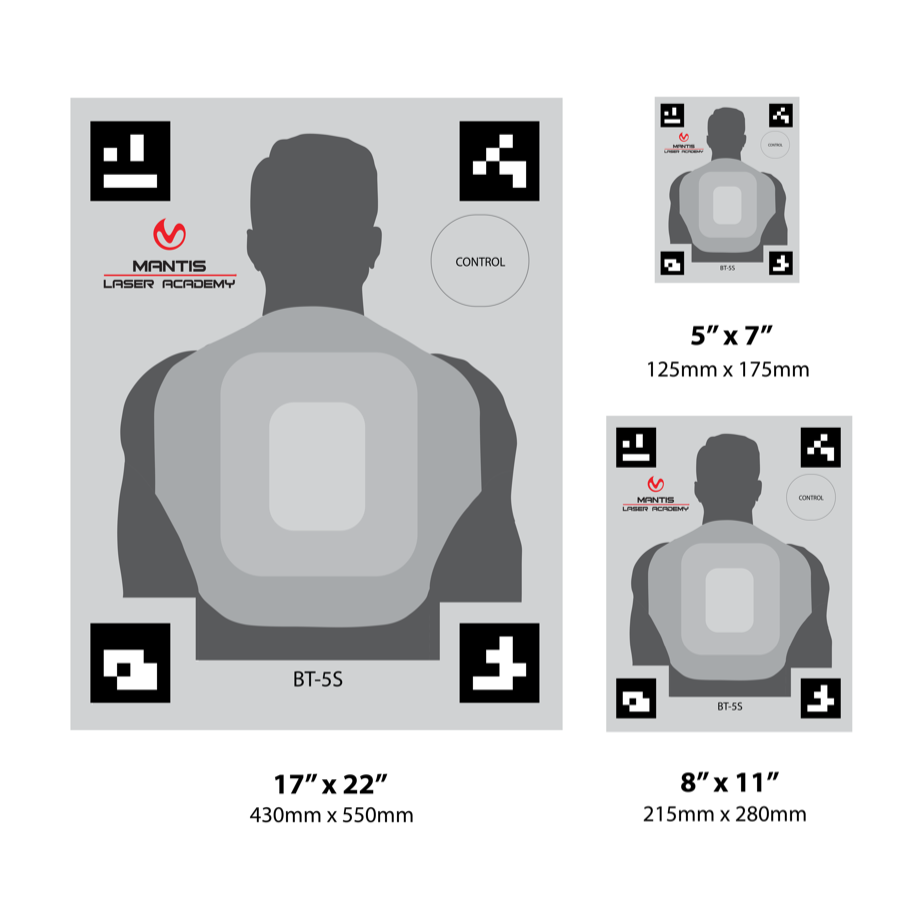 Mantis Smart Laser Targets - Precision Shooting Practice & Training for Pistols & Rifles | Indoor & Outdoor Gun Range Accessories