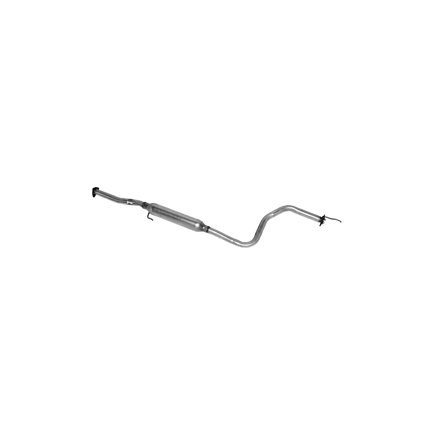 Walker 46943 Direct Fit Exhaust Resonator & Pipe Assembly Compatible with Honda Civic 2006-2011 - Improve Engine Performance & Reduce Noise for Daily Commuting & Road Trips