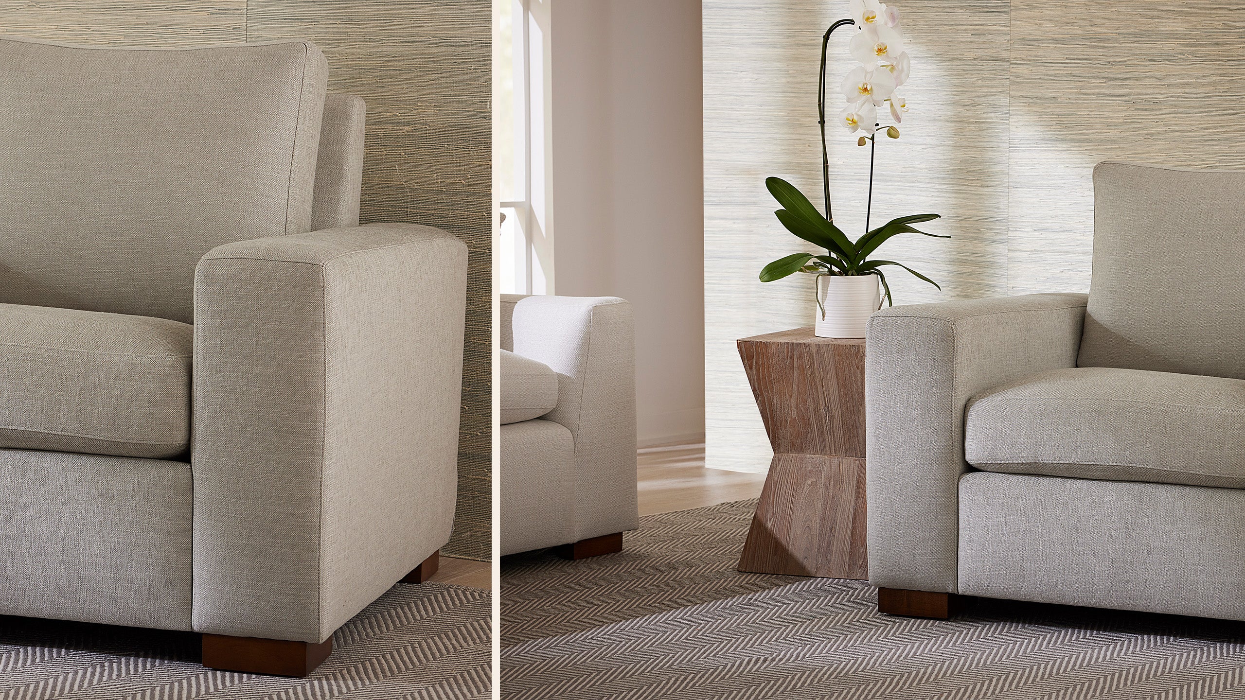 Comfortable Couch Potato Sofa with Chaise Lounge - Perfect for Living Room, Family Room & Home Theater Relaxation