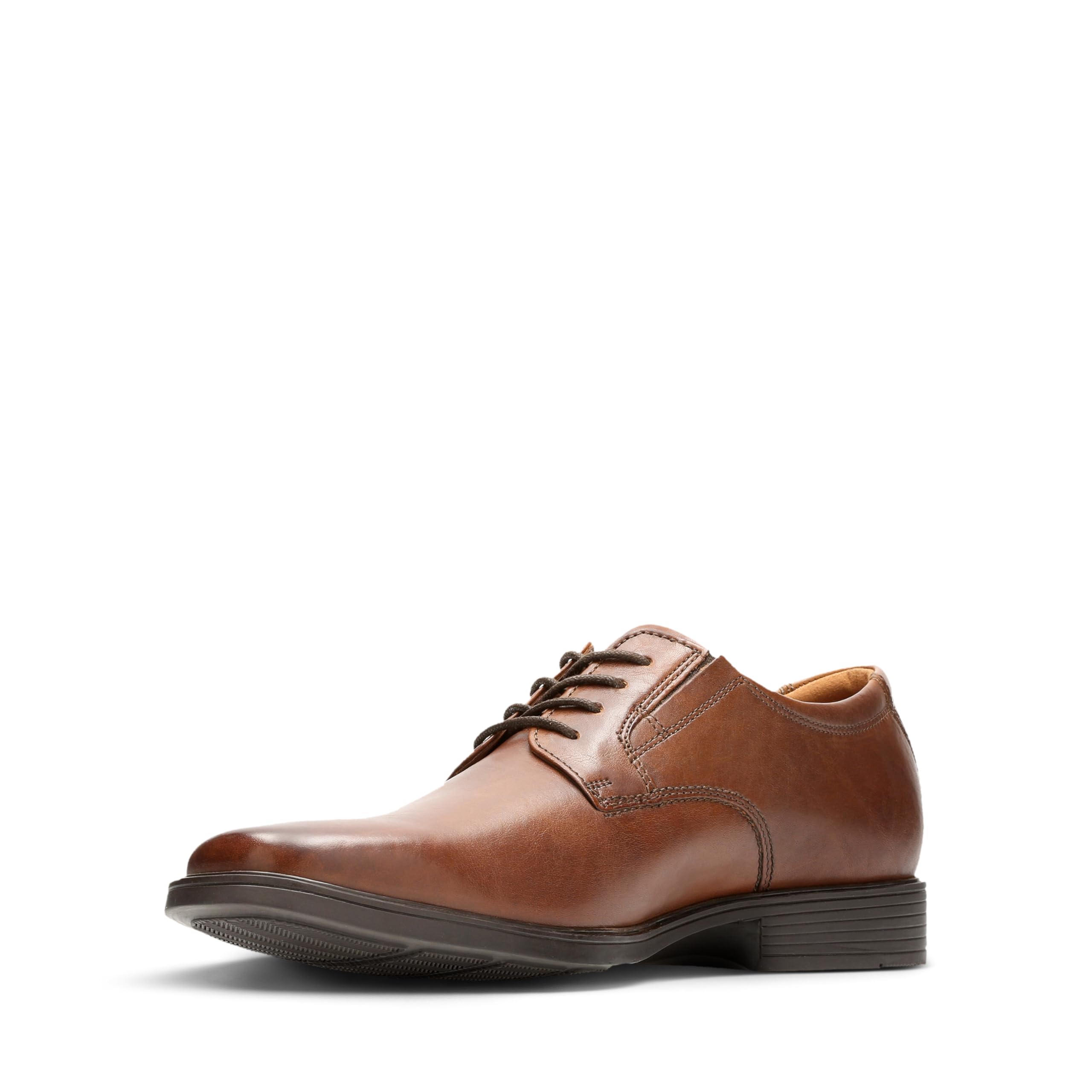 Clarks Men's Tilden Plain Oxford Shoes - Classic Comfortable Casual Dress Shoes for Work, Office & Formal Occasions