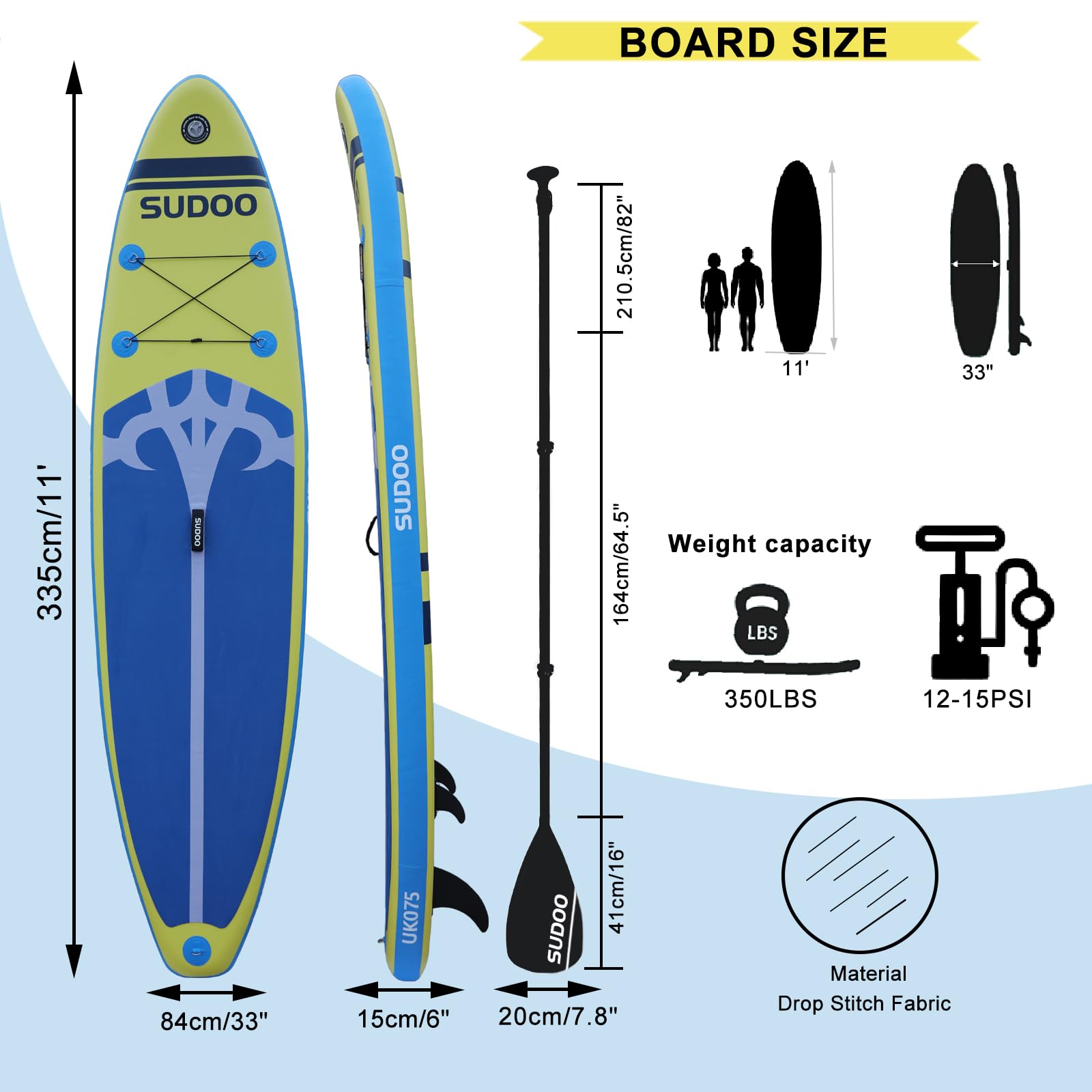 SUDOO 11'x33