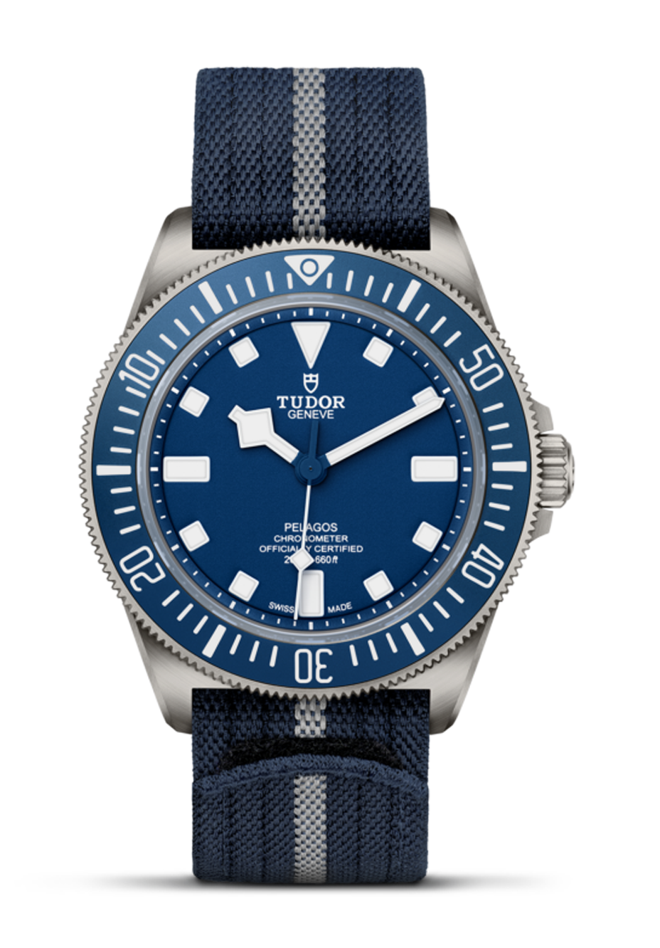 TUDOR PELAGOS FXD 42MM Dive Watch with Blue Dial & NATO Strap (Model 25707B/24) - Professional Scuba Diving, Water Sports & Everyday Wear