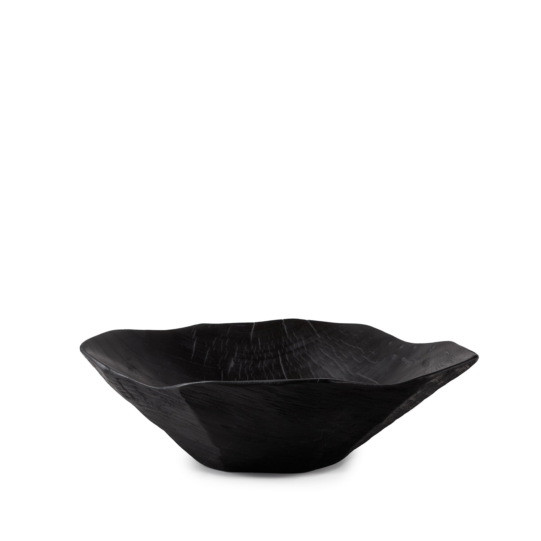 12-Pack Black Plastic Bowls - Durable & Lightweight Disposable Bowls for Parties, Picnics, Camping & Home Use