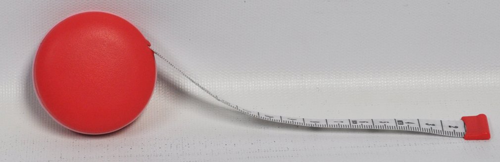 Red Macaroon Sewing Tape Measure - Perfect for DIY Crafts, Tailoring & Quilting Projects