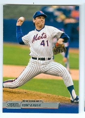 2014 Topps Stadium Club #194 Tom Seaver New York Mets Baseball Card - Perfect for Collectors, Fans & Sports Memorabilia Displays