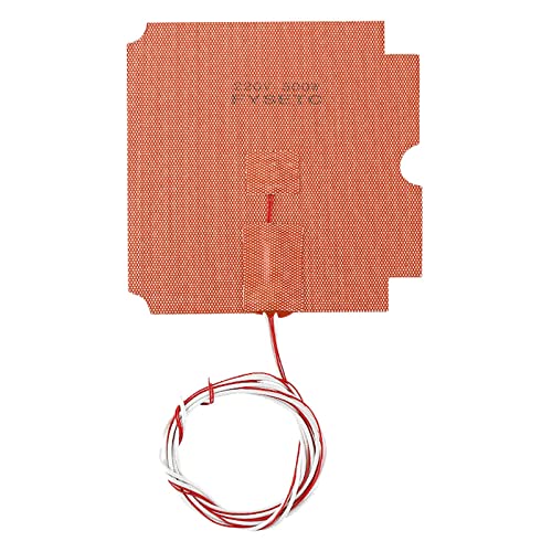 220V/500W Silicone Heater Pad for 3D Printer Hot Bed - Easy Installation DIY Heating Element - Compatible with Annex K3 & 177 Printer Tools - Perfect for 3D Printing, Home Workshops & DIY Projects
