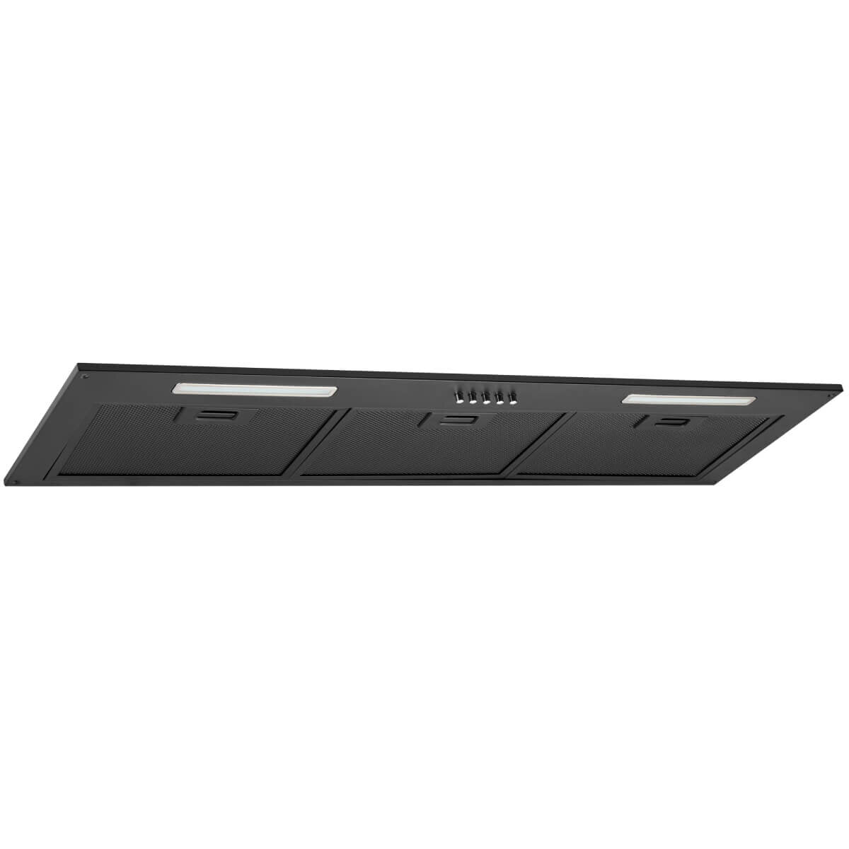 Schweigen 90cm Matte Black Undermount Rangehood with On Board Motor NAUM 9B - Premium Kitchen Ventilation for Modern Homes | Perfect for Cooking, Grilling & Smoke Removal