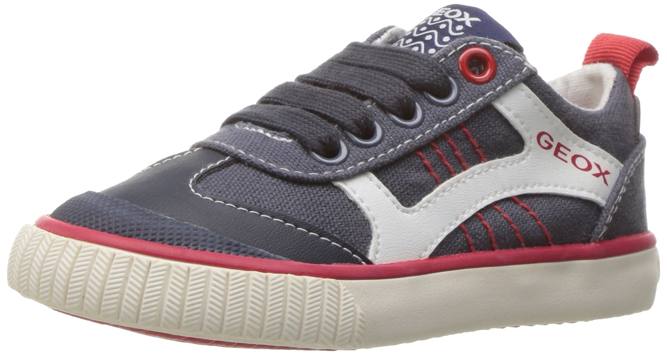 Geox Boys Kiwi Slip On Shoes - Breathable & Comfortable Kids Sneakers for School, Play & Everyday Wear