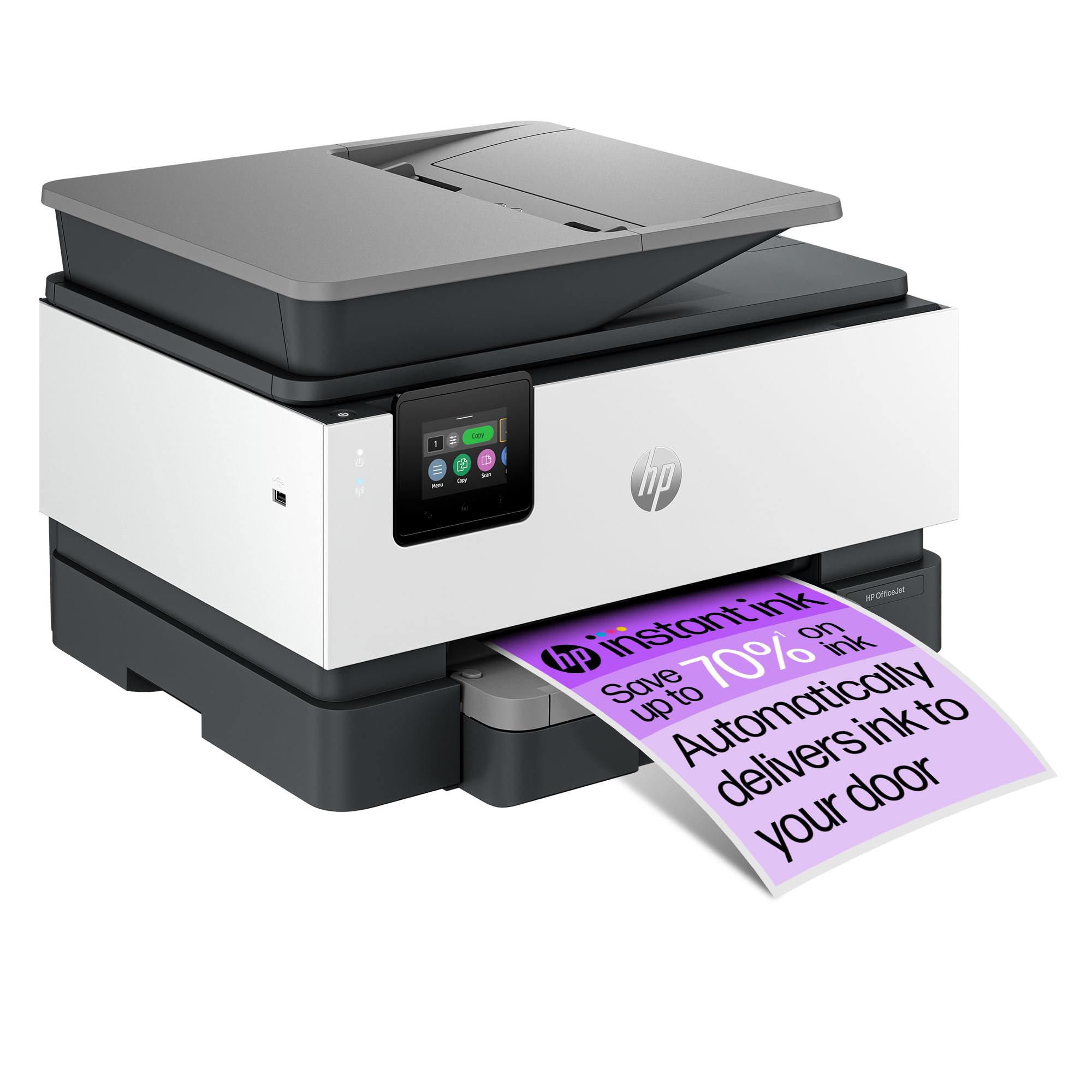 HP OfficeJet Pro 9120e All-in-One Wireless Color Printer for Small Business | Print, Scan, Copy with Automatic Document Feeder | Includes 3 Months Instant Ink & Easy Setup | 3-Year Warranty | Perfect for Home Office, Remote Work & School Projects